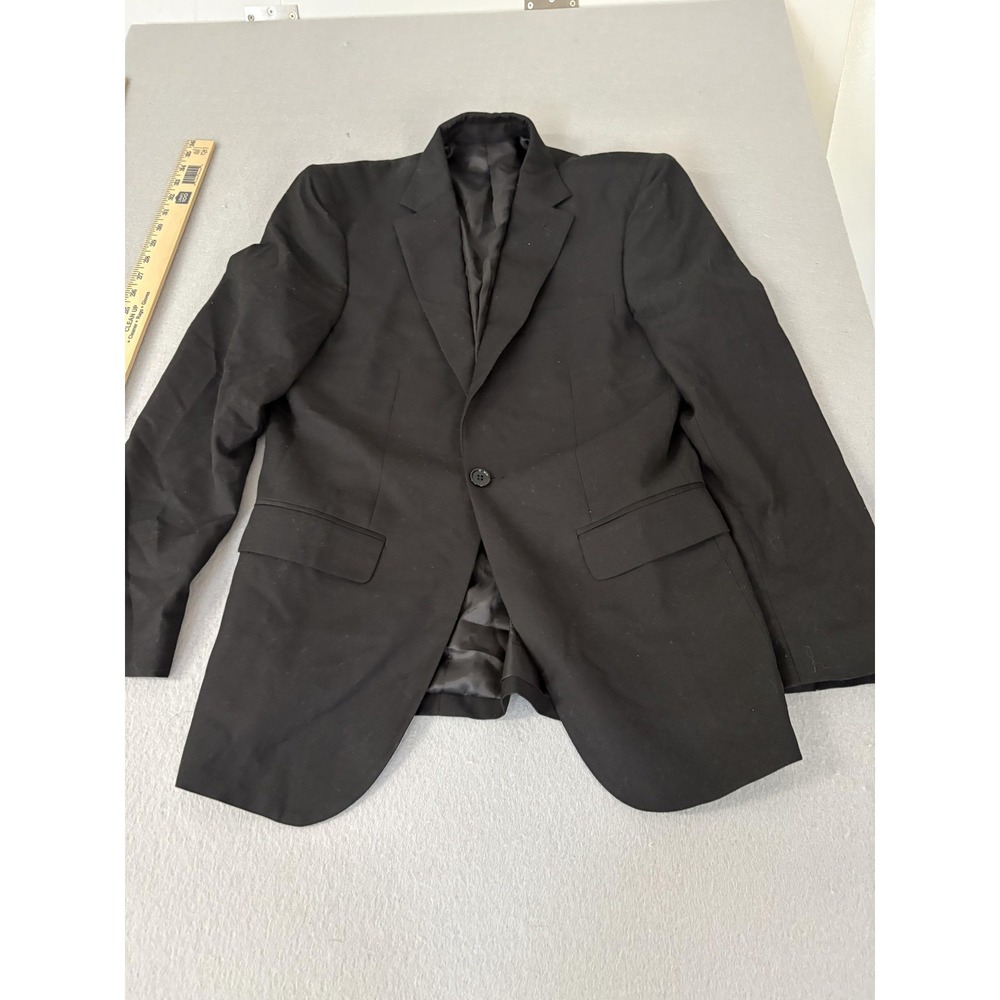 Lorenzo Bruno Blazer Mens XS 36R Suit Jacket Formal Classic Polyester Rayon‎